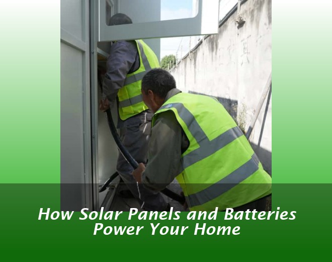 How Solar Panels and Batteries Power Your Home